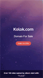 Mobile Screenshot of kolok.com
